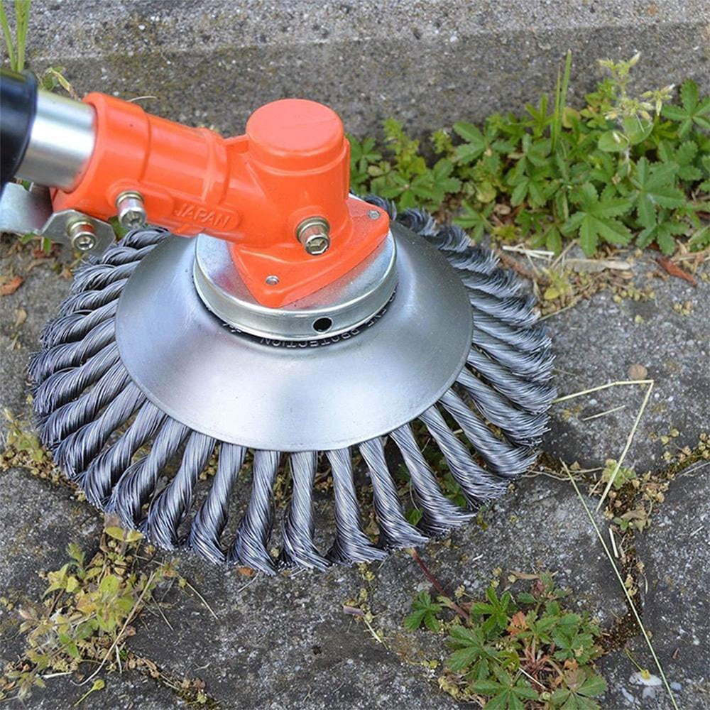 365Famtools™ Steel Wire Brush Trimmer Head for Gas Powered Trimmers