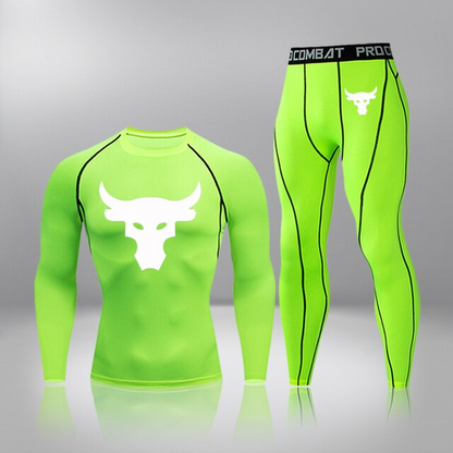 Men's Compression Buffalo Thermal Quick Dry Underwear Full Set