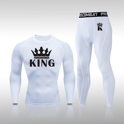 Men's Compression King Thermal Quick Dry Underwear Full Set