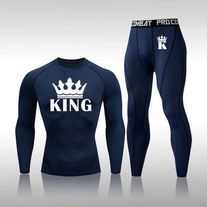Men's Compression King Thermal Quick Dry Underwear Full Set