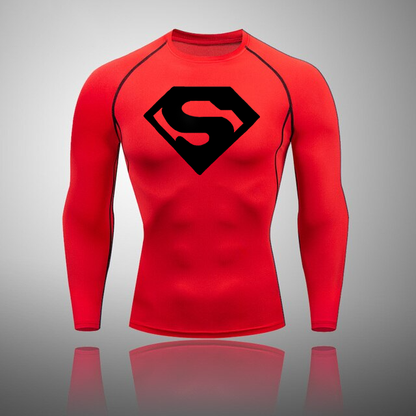 Men's Compression Super Hero Thermal Quick Dry Underwear T-Shirt